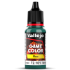 Vallejo Game Color 72.161 Fluorescent Cold Green, 18 ml